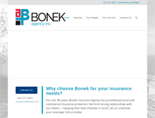 Tablet Screenshot of bonek.com